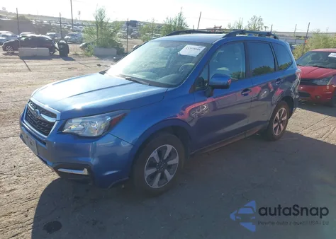 2018 Subaru Forester 2.5I Premium из США, поврежденный, VIN JF2SJADC3JH520763